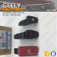 OE GEELY Ersatzteile Warnleuchte Schalter 1067001065